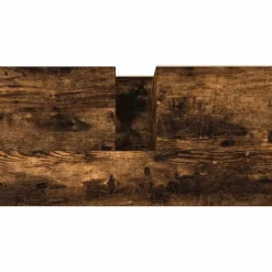 vidaXL Badkamerkast 65x33x60 cm bewerkt hout gerookt eikenkleurig