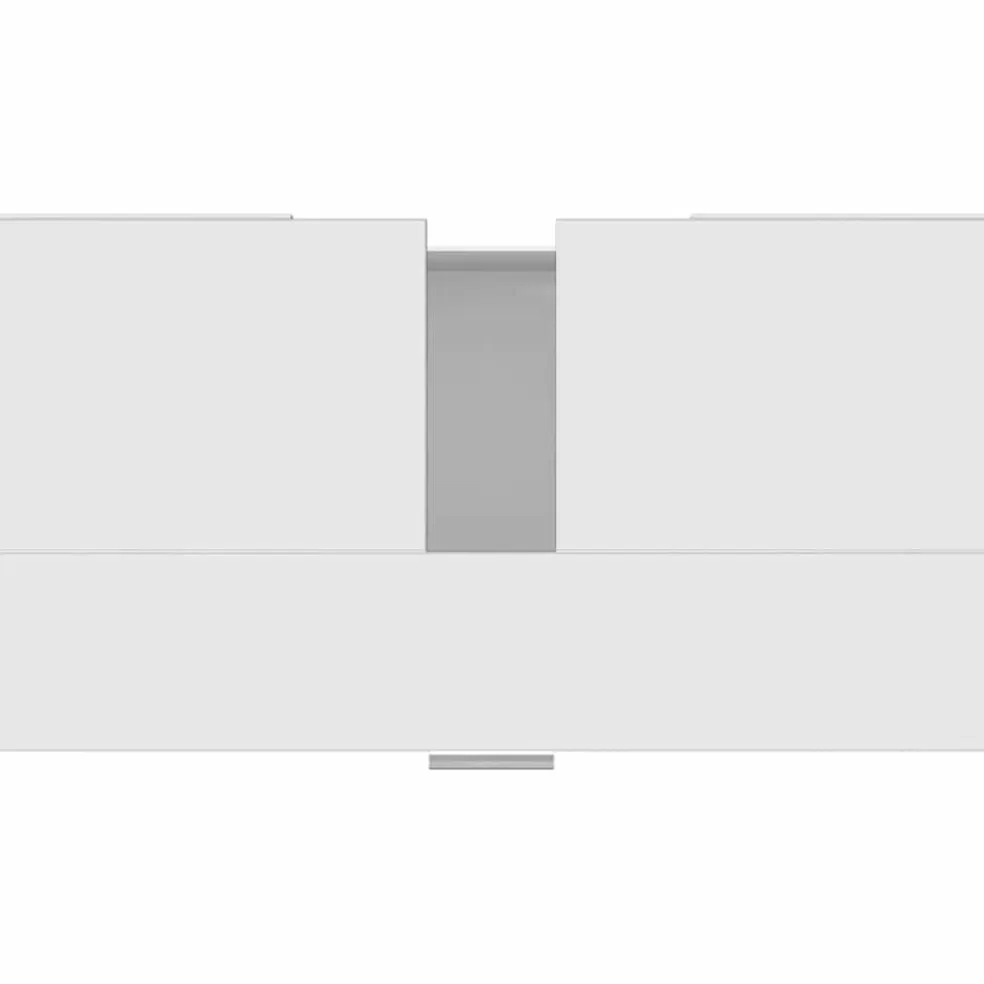 vidaXL Badkamerkast 60x32x53,5 cm bewerkt hout wit