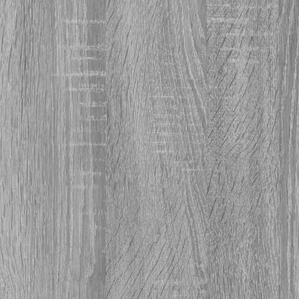 vidaXL Badkamerkast 30x30x179cm bewerkt hout grijs sonoma eikenkleurig
