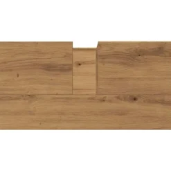 vidaXL Badkamerkast 65x33x60 cm bewerkt hout artisanaal eikenkleurig