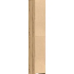 vidaXL Badkamerkast 30,5x30x95 cm bewerkt hout sonoma eikenkleurig