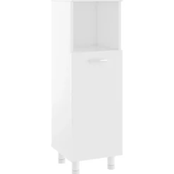 vidaXL Badkamerkast 65x33x60 cm bewerkt hout grijs sonoma eikenkleurig
