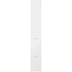 vidaXL Badkamerkast 25x26,5x170 cm bewerkt hout wit