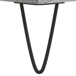 vidaXL Badkamerkast 65x33x60 cm bewerkt hout grijs sonoma eikenkleurig