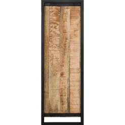 vidaXL Badkamerkast 40x30x90 cm massief ruw mangohout