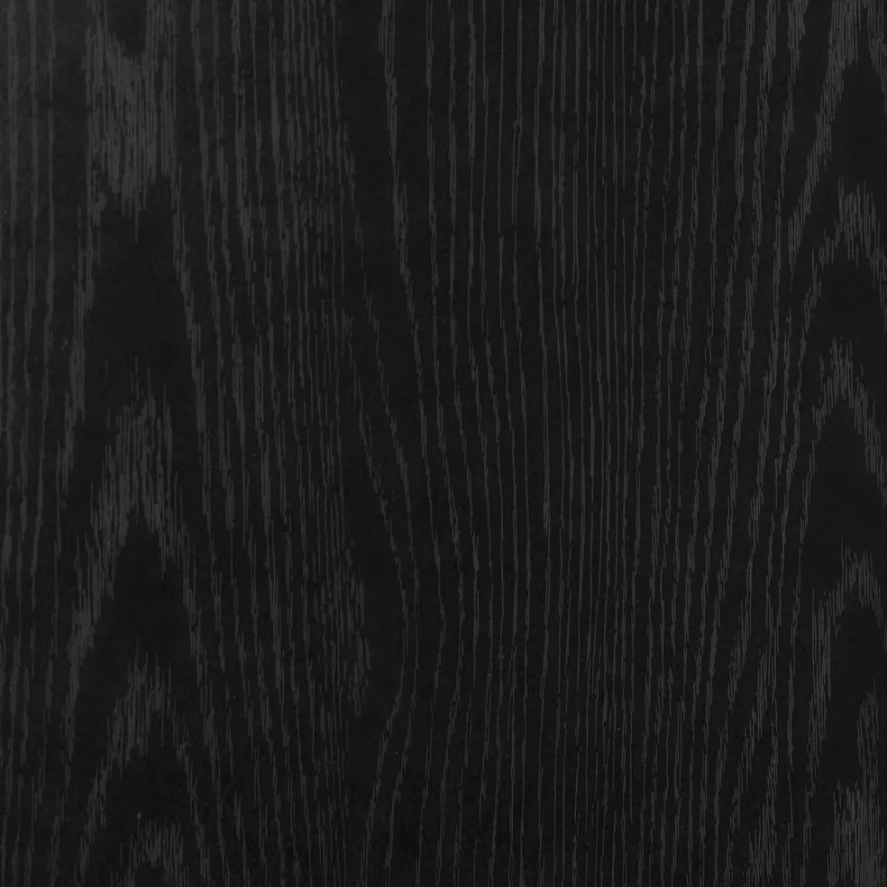 vidaXL Badkamer Kast Zwart Eiken 30 x 30 x 179 cm Bewerkt hout