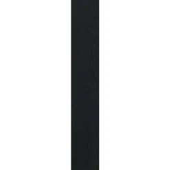 vidaXL Badkamer Kast Zwart Eiken 30 x 30 x 183,5 cm Bewerkt hout