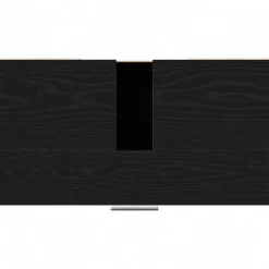 vidaXL Badkamer Kast Zwart Eiken 60 x 32 x 54 cm Bewerkt hout