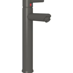 vidaXL Badkamermengkraan 12x30 cm grijs