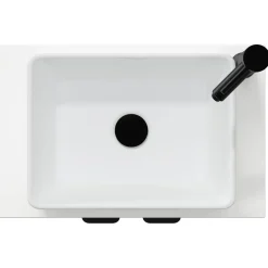 vidaXL Badkamermeubel met Wasbak Wit 54 x 35 x 83 cm Bewerkt hout