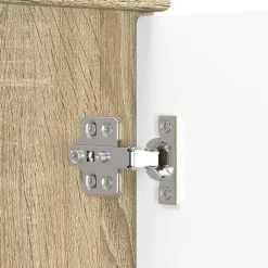 vidaXL Badkamermeubel met Wasbak Sonoma Eiken 54 x 35 x 83 cm