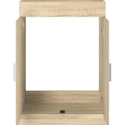 vidaXL Badkamer Onder Wasbak Kast Sonoma Eiken 56 x 37,5 x 81 cm
