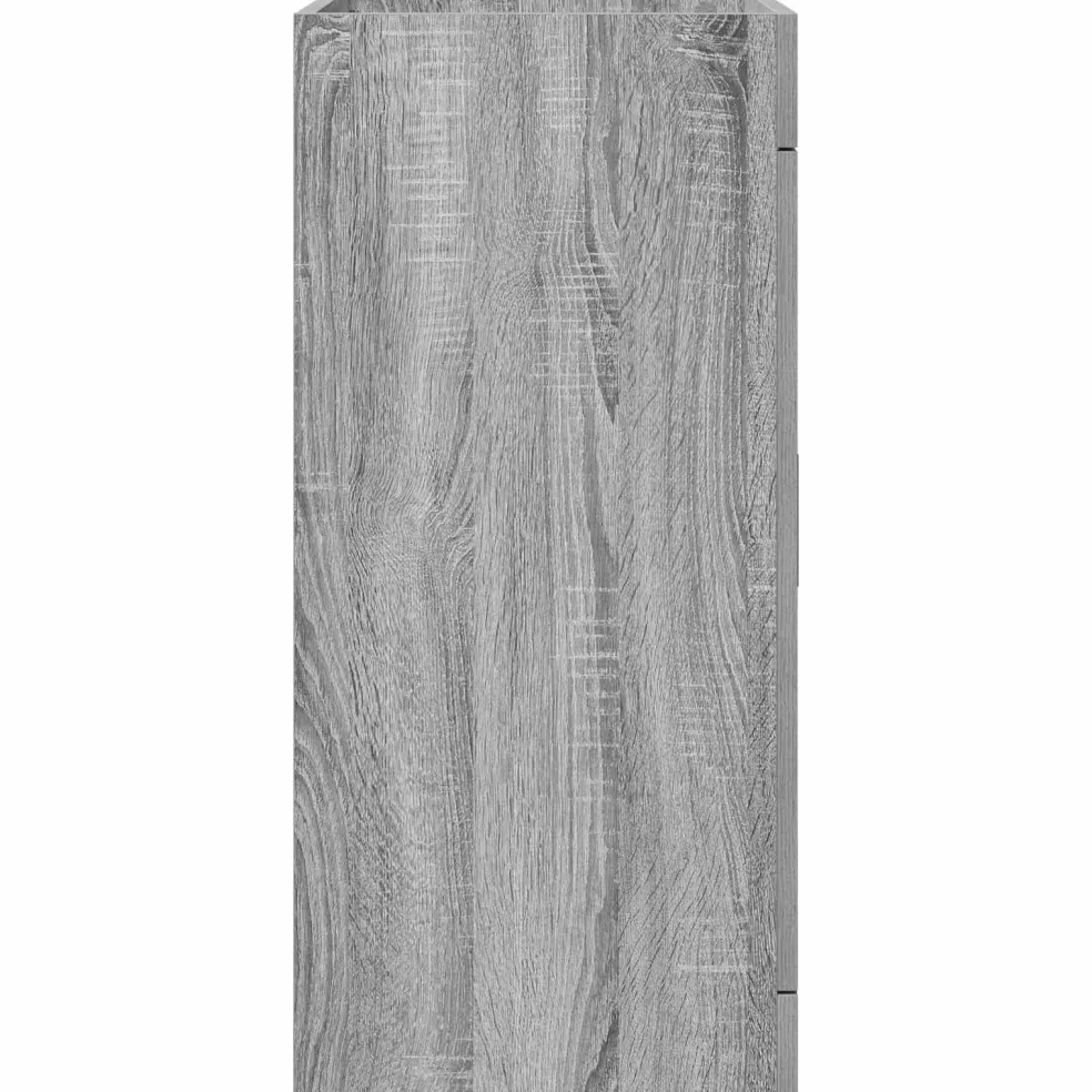 vidaXL Badkamer Onder Wasbak Kast Grijs Sonoma 56 x 37,5 x 81 cm
