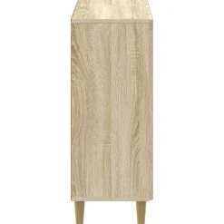 vidaXL Badkamer Opbergkast DELFT Sonoma Eiken 59,5 x 31 x 80 cm