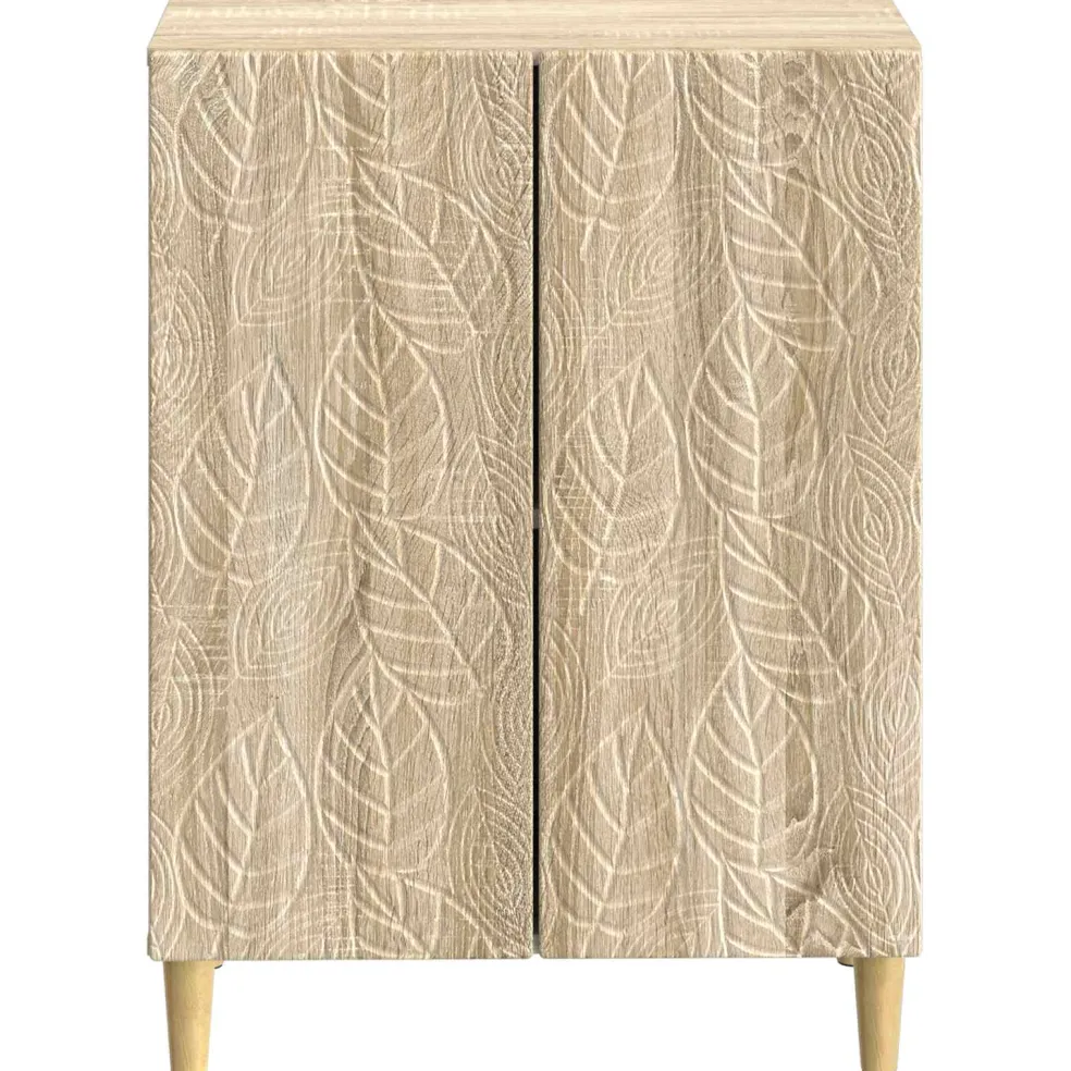 vidaXL Badkamer Opbergkast DELFT Sonoma Eiken 59,5 x 31 x 80 cm