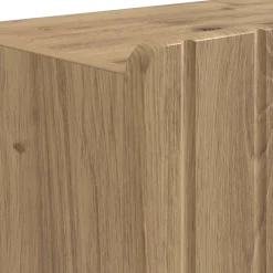 vidaXL Badkamer Opbergkast ZWOLLE Artisanaal eiken 59,5 x 31 x 79,5 cm
