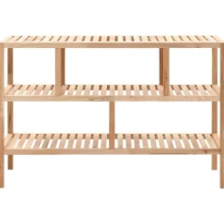 vidaXL Badkamerrek 100x40x65 cm massief walnotenhout