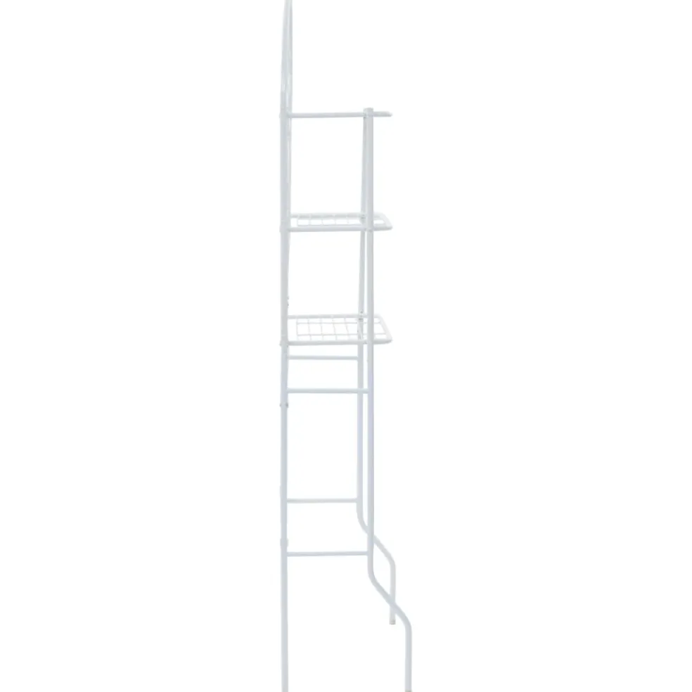 vidaXL Badkamerrek 60x33x174 cm wit