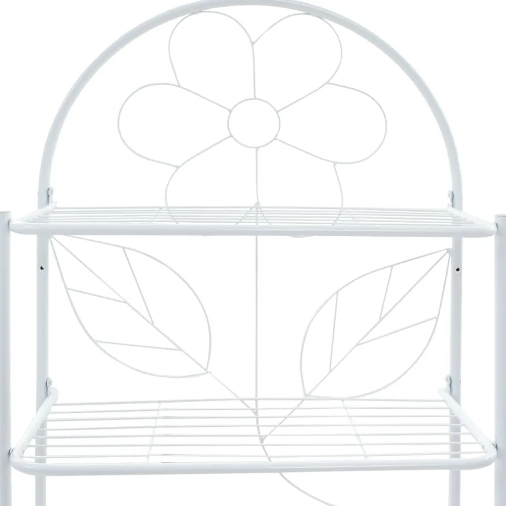 vidaXL Badkamerrek 60x33x174 cm wit