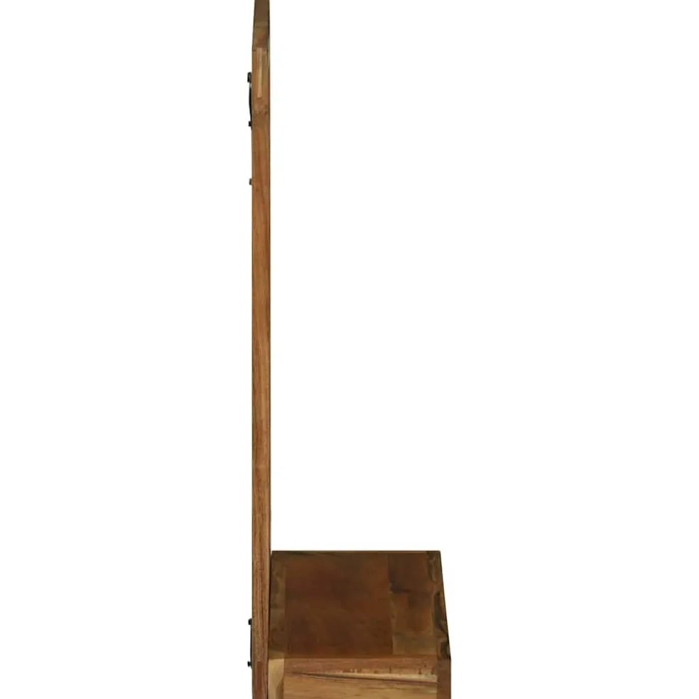 vidaXL Badkamer Spiegel Bruin 50 x 22 x 70 cm Massief Acaciahout