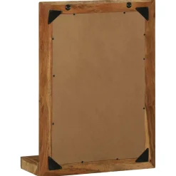 vidaXL Badkamer Spiegel Bruin 50 x 22 x 70 cm Massief Acaciahout