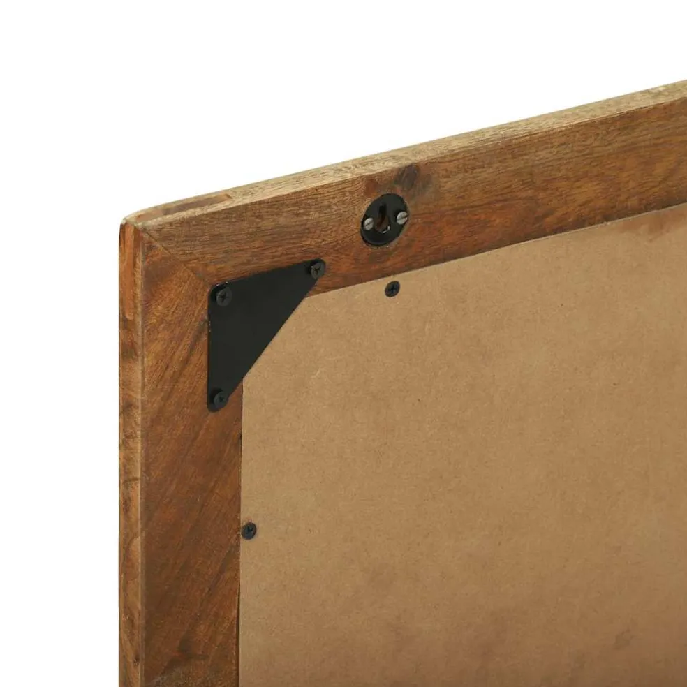 vidaXL Badkamer Spiegel Bruin 50 x 22 x 70 cm Massief Gerecycled Hout