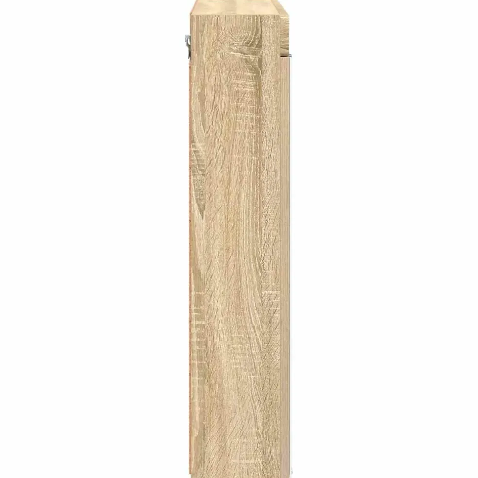 vidaXL Badkamer spiegelkast TULUM Sonoma Eiken 60 x 16,5 x 78 cm