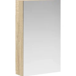 vidaXL Badkamer spiegelkast Sonoma Eiken 30 x 10,5 x 50 cm