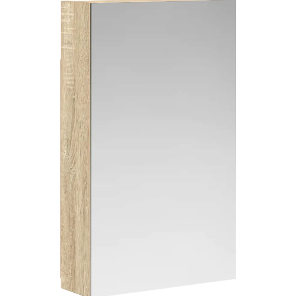 vidaXL Badkamer spiegelkast Sonoma Eiken 30 x 10,5 x 50 cm