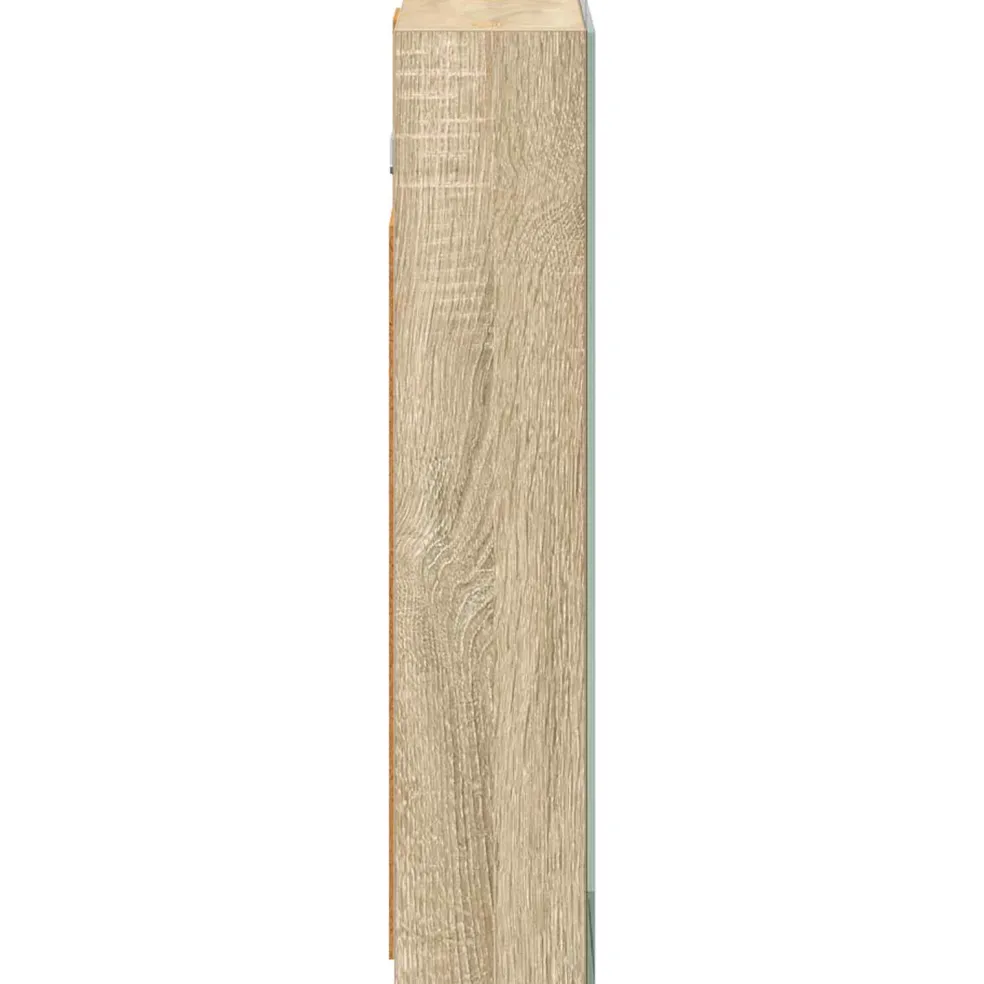 vidaXL Badkamer spiegelkast Sonoma Eiken 30 x 10,5 x 50 cm