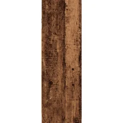 vidaXL Badkamerspiegelkast 62,5x20,5x64cm bewerkt hout oud houtkleurig