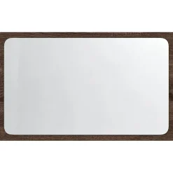 vidaXL Badkamerspiegel met LED 60x8,5x38 cm bewerkt hout bruin eiken