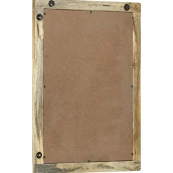 vidaXL Badkamer Spiegel Naturel 50 x 2,5 x 70 cm Rechthoekig