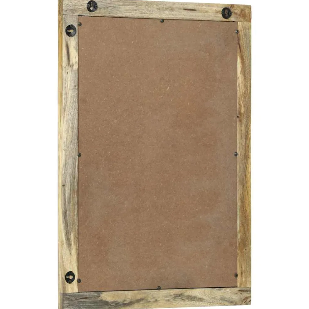 vidaXL Badkamer Spiegel Naturel 50 x 2,5 x 70 cm Rechthoekig