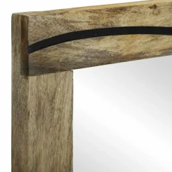 vidaXL Badkamer Spiegel Naturel 50 x 2,5 x 70 cm Rechthoekig