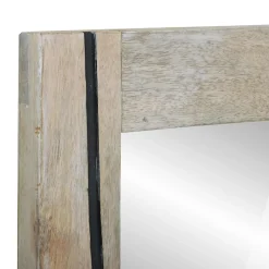vidaXL Badkamer Spiegel Wit 50 x 2,5 x 70 cm Rechthoekig