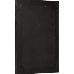 vidaXL Badkamerspiegel 50x70x2,5 cm massief mangohout en glas