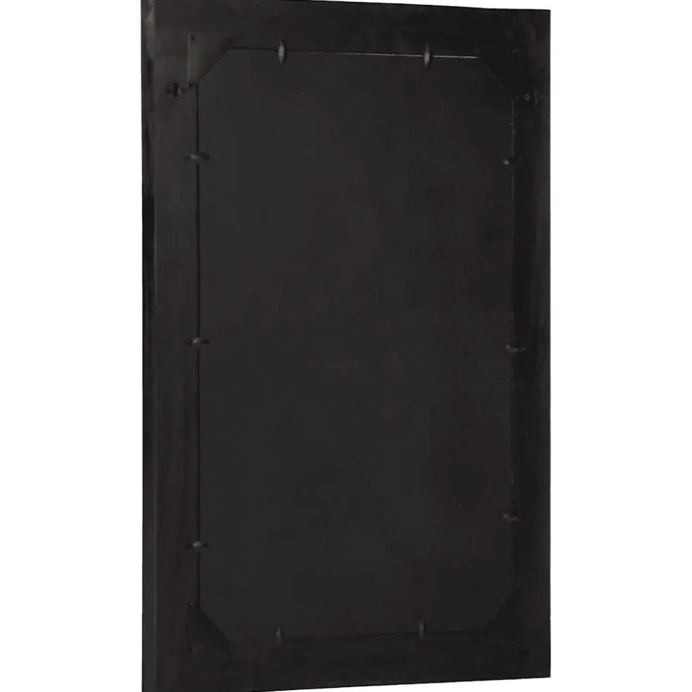 vidaXL Badkamerspiegel 50x70x2,5 cm massief mangohout en glas
