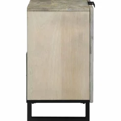 vidaXL Badkamertenk te kast Wit 62 x 33 x 58 cm Bewerkt hout