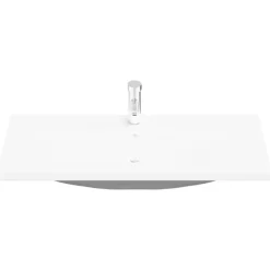 vidaXL Badkamertenk te kast Zwart Eiken 100 x 39 x 62 cm Bewerkt hout