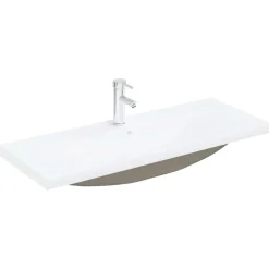 vidaXL Badkamertenk te kast Zwart Eiken 100 x 39 x 62 cm Bewerkt hout