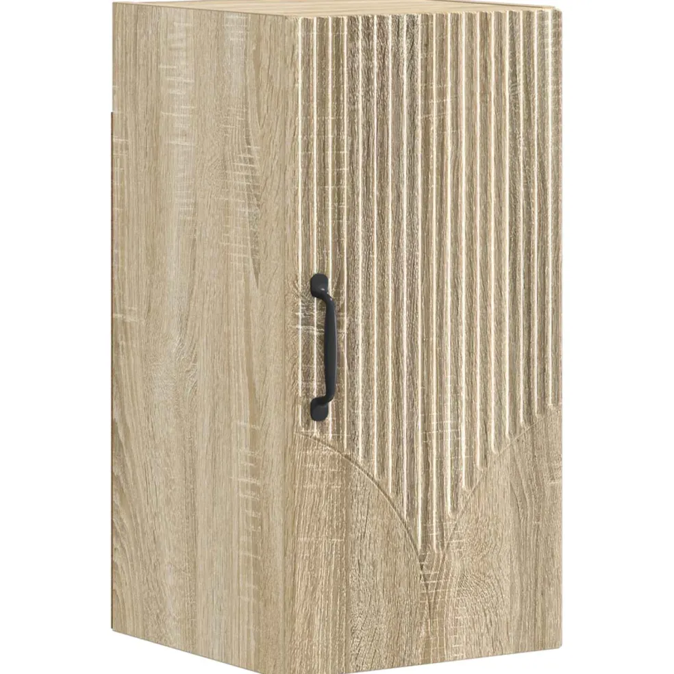 vidaXL Badkamer wandkast HOORN Sonoma Eiken 30 x 31 x 59 cm