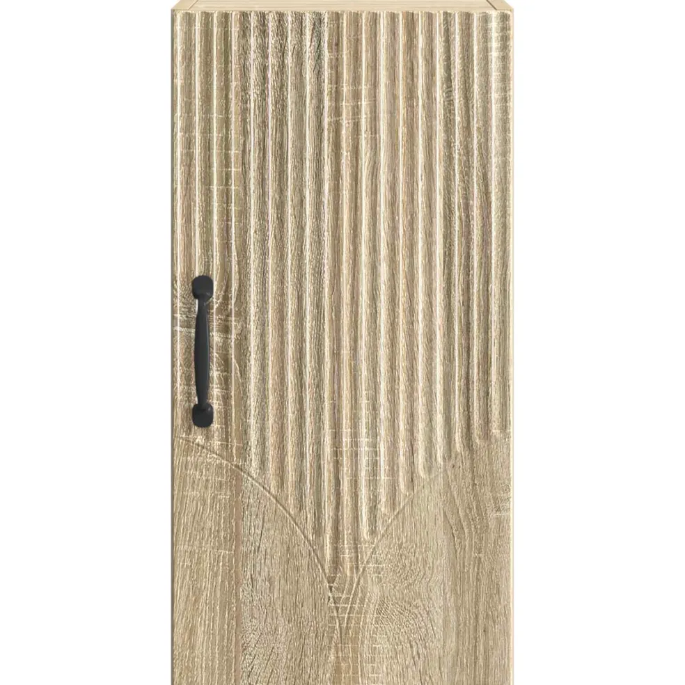vidaXL Badkamer wandkast HOORN Sonoma Eiken 30 x 31 x 59 cm