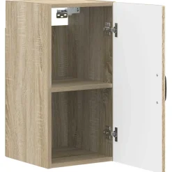 vidaXL Badkamer wandkast HOORN Sonoma Eiken 30 x 31 x 59 cm