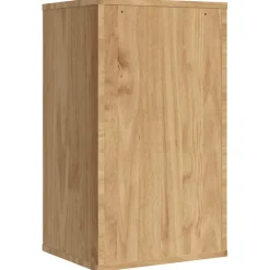 vidaXL Badkamer wandkast met plank FLORO Wasbruin 35 x 30 x 60 cm