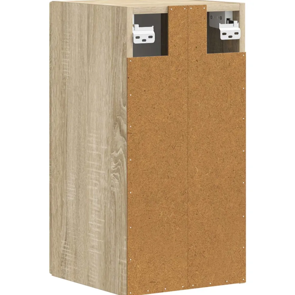 vidaXL Badkamer wandkast UTRECHT Sonoma Eiken 30 x 31 x 59 cm