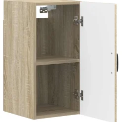 vidaXL Badkamer wandkast UTRECHT Sonoma Eiken 30 x 31 x 59 cm