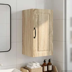 vidaXL Badkamer wandkast UTRECHT Sonoma Eiken 30 x 31 x 59 cm