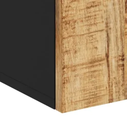 vidaXL Badkamerwandkast 38x33x48 cm massief mangohout