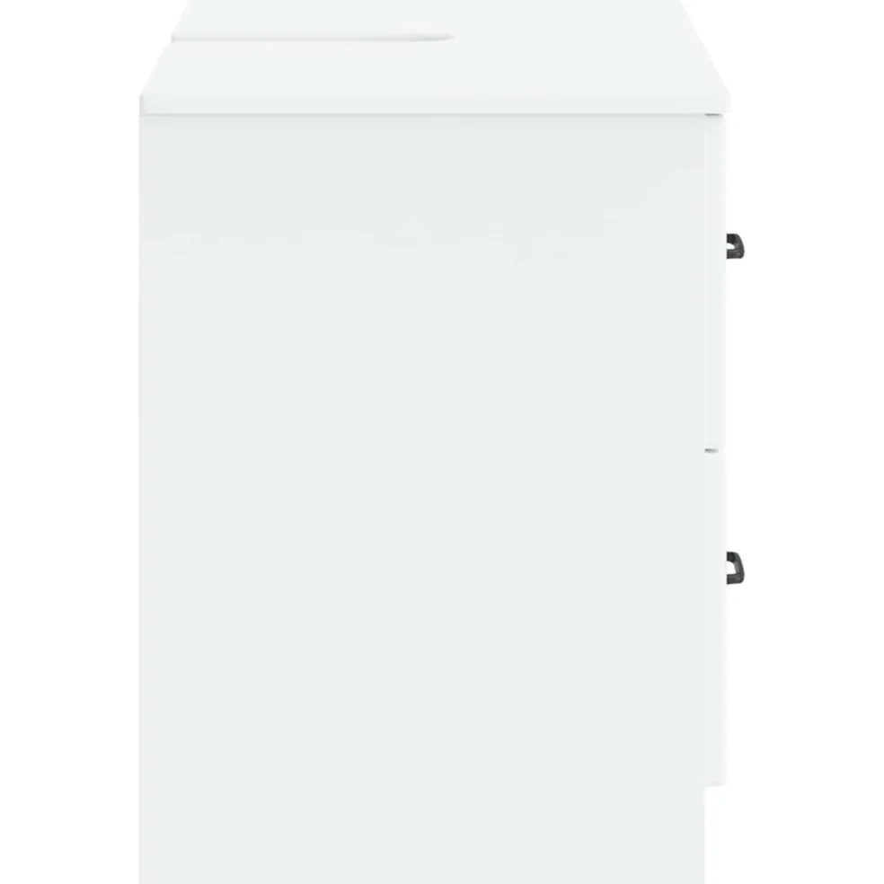 vidaXL Badkamer wastafelkast HAARLEM Sonoma Eiken 82 x 41 x 58,5 cm
